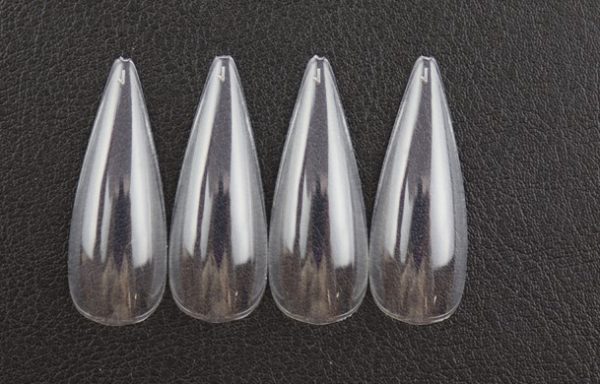 Almond Full Cover Extension Tips - Image 3